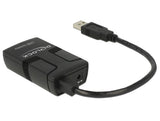 DeLOCK 62588 USB-kabel 0,15 m USB A Sort