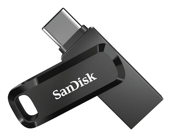 SanDisk Ultra Dual Drive Go USB-nøgle 256 GB USB Type-A / USB Type-C 3.2 Gen 1 (3.1 Gen 1) Sort