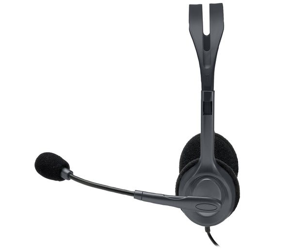 Logitech 981-000593 hovedtelefoner/headset Ledningsført Kontor/Callcenter Sort