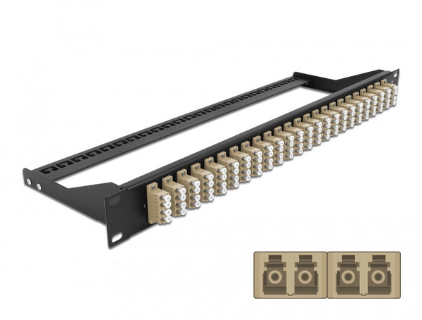 DeLOCK 43400 patch panel 1U