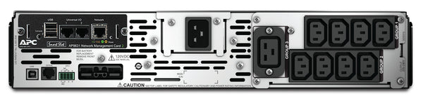 APC Smart-UPS UPS-enhed Interaktivt indgangsstik 3 kVA 2700 W 9 AC stikkontakt(er)