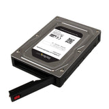 StarTech.com 25SAT35HDD drive bay panel 8,89 cm (3.5") Opbevaring drev bakke Sort, Sølv