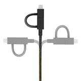 Native Union BELT-ULC-CS-BLK-NP USB-kabel 2 m USB A USB C/Micro USB A/Lightning Sort