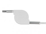 DeLOCK 85850 USB-kabel USB 2.0 0,98 m USB A USB C/Micro-USB B/Lightning Sølv, Hvid