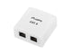 Lanberg OU6-0002-W stikdåse RJ-45 Hvid