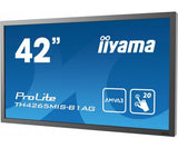 iiyama ProLite TH4265MIS-B1AG computerskærm 106,7 cm (42") 1920 x 1080 pixel Fuld HD LED Berøringsskærm Sort