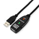 Axagon ADR-210 USB-kabel USB 2.0 10 m USB A 0,48 Gbit/sek. Sort