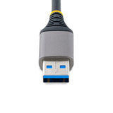StarTech.com 5G4AB-USB-A-HUB interface hub USB 3.2 Gen 1 (3.1 Gen 1) Type-A 5000 Mbit/s Grå