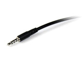 StarTech.com 2m 3.5mm/3.5mm lydkabel Sort