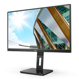 AOC U27P2CA computerskærm 68,6 cm (27") 3840 x 2160 pixel 4K Ultra HD LED Sort