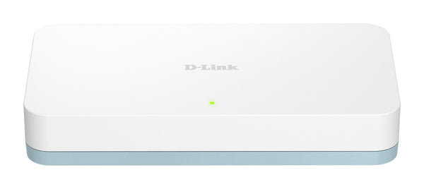 D-Link DGS-1008D/E netværksswitch Ikke administreret Gigabit Ethernet (10/100/1000) Hvid
