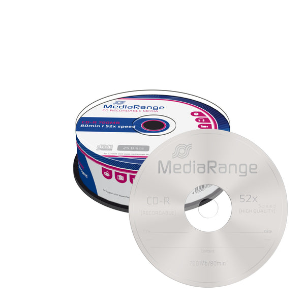 MediaRange MR201 CD-R 700 MB 52x 25 stk