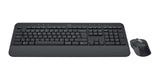 Logitech 920-011006 tastatur Mus inkluderet Kontor Bluetooth QWERTZ Tjekkisk Grafit