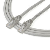 StarTech.com N6PATC2MGR netværkskabel Grå 2 m Cat6 U/UTP (UTP)