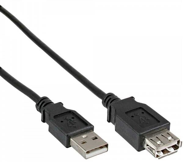 DeLOCK 83401 USB-kabel USB 2.0 0,5 m USB A Sort