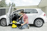 Kärcher 1.629-911.0 støv-udsuger Sort, Gul 17 L 300 W