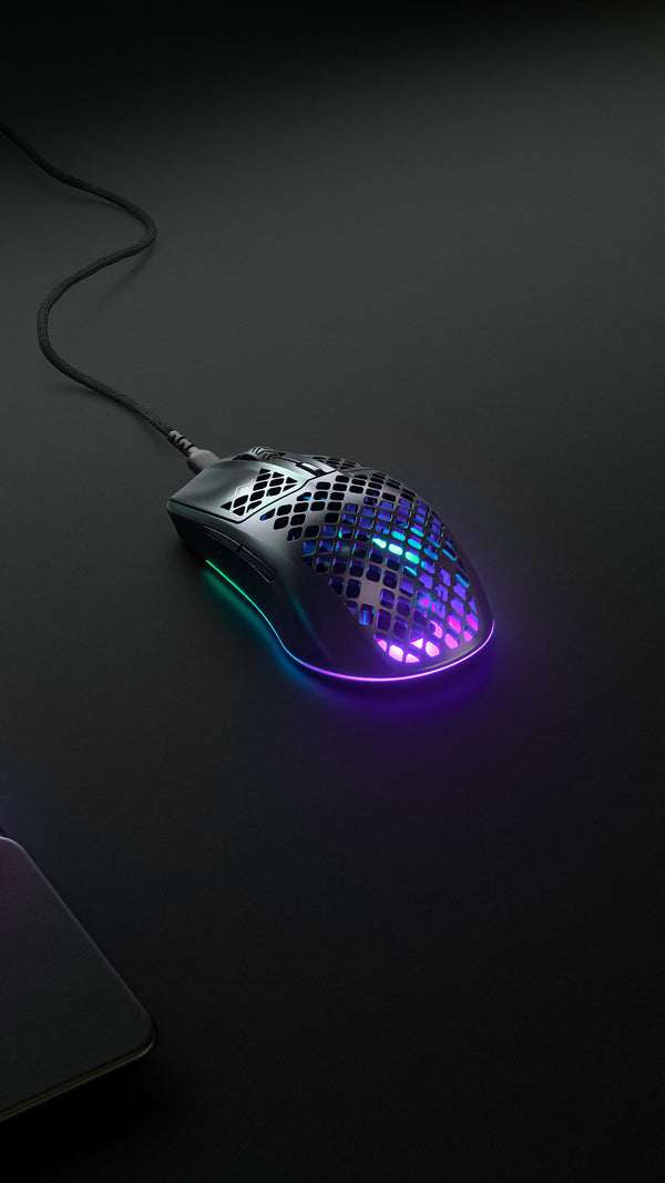 Steelseries Aerox 3 mus Spil Højre hånd USB Type-C Optisk 8500 dpi