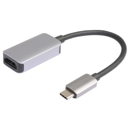 Prokord UTC-UH-AL videokabel adapter USB Type-C HDMI Sort, Sølv