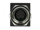 DeLOCK 66314 kabel kønsskifter M12 RJ45 Sort