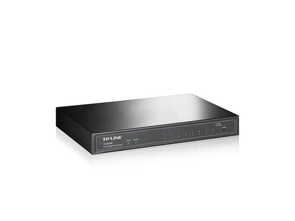 TP-Link JetStream TL-SG2008 netværksswitch Administreret L2/L2+ Gigabit Ethernet (10/100/1000) Sort