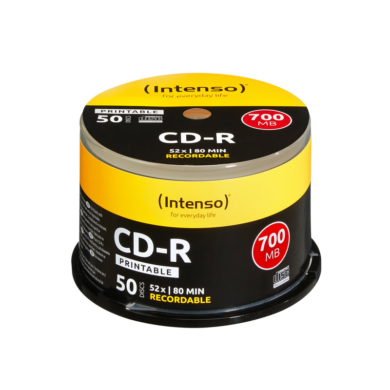 Intenso 1801125 blank CD CD-R 700 MB 52x 50 stk