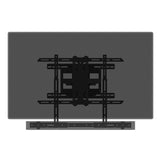 Multibrackets 7895 højttalerstativ Tv beslag Sort