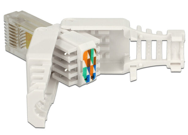 DeLOCK 86415 kabelsamler RJ-45 Hvid