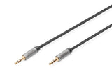 Digitus DB-510110-010-S lydkabel 1 m 3.5mm Sort