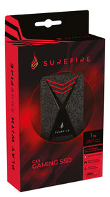 SureFire Gaming 1 TB Micro-USB B 3.2 Gen 1 (3.1 Gen 1) Sort, Grå