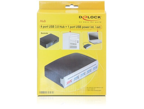 DeLOCK 61898 interface hub 5000 Mbit/s