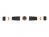 DeLOCK 86692 kabel kønsskifter RJ45 Sort
