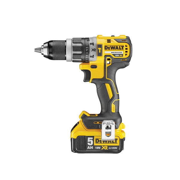DeWALT DCD796P2-QW bor Nøglefri 1,8 kg Sort, Gul