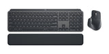 Logitech 920-010932 tastatur Mus inkluderet Kontor RF trådløs + Bluetooth QWERTY UK international Grafit