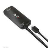 CLUB3D CAC-1335 videokabel adapter 1 m HDMI + USB DisplayPort Sort