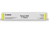 Canon 034 tonerpatron 1 stk Original Gul