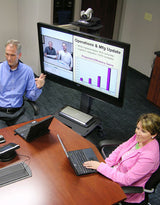 Ergotron Neo-Flex Mobile MediaCenter LD Sort Fladt panel Multimedie kurv