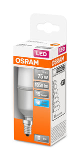 Osram STAR LED-lampe Kold hvid 4000 K 10 W E14 E