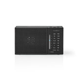 Nedis RDFM1200BK radio Bærbar Analog Sort