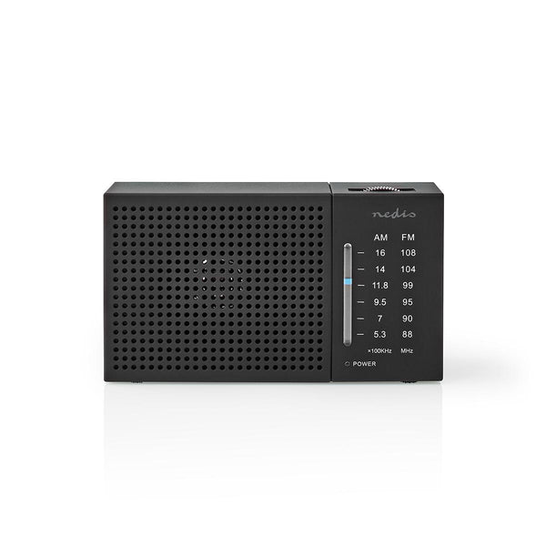 Nedis RDFM1200BK radio Bærbar Analog Sort