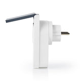 Nedis WIFIPO120FWT smart stik 3680 W Grå, Hvid
