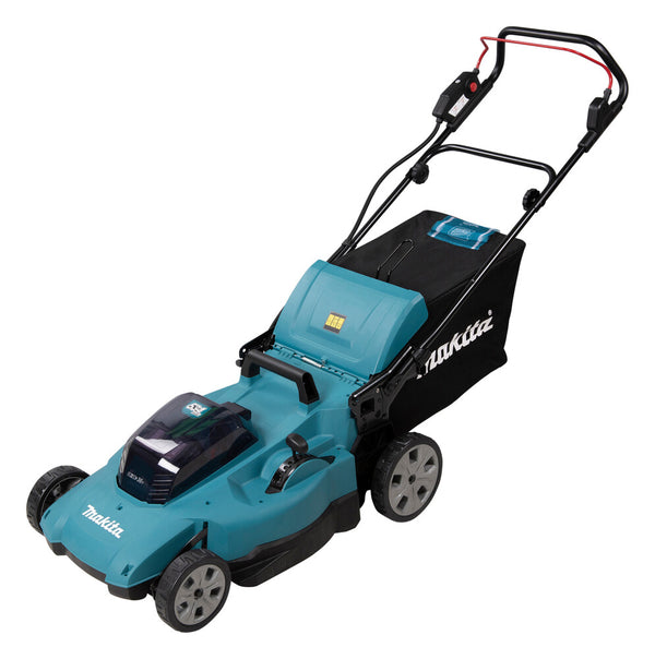 Makita DLM538Z plæneklipper Skubbe plæneklipper Batteri Sort, Blå, Metallic