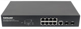 Intellinet 561167 netværksswitch Administreret Gigabit Ethernet (10/100/1000) Strøm over Ethernet (PoE) Sort