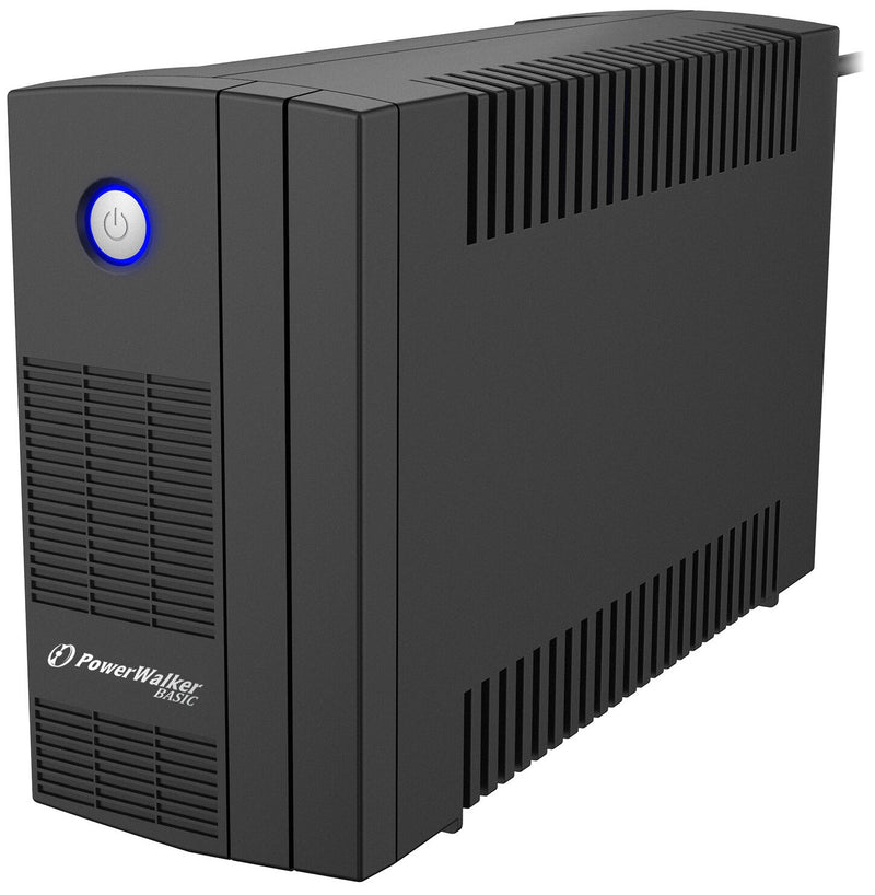 PowerWalker Basic VI 850 SB UPS-enhed Interaktivt indgangsstik 0,85 kVA 480 W 2 AC stikkontakt(er)