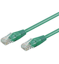 Goobay CAT 6-700 UTP Green 7m netværkskabel Grøn