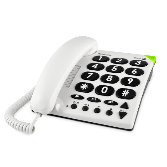 Doro PhoneEasy 311c Analog telefon Hvid