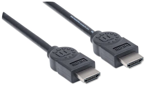 Manhattan 306119 HDMI-kabel 1,8 m HDMI Type A (Standard) Sort
