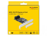 DeLOCK 90396 interface-kort/adapter Intern M.2, SATA