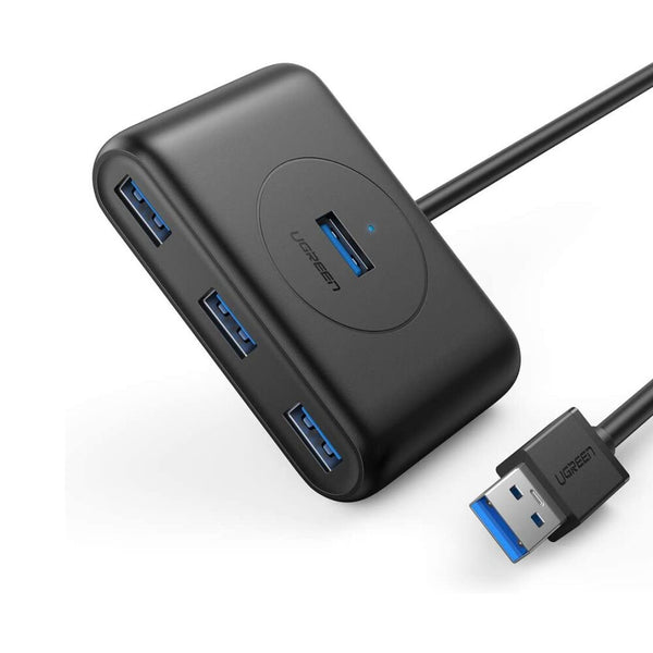 Ugreen 20290 interface hub USB 3.2 Gen 1 (3.1 Gen 1) Type-A 5000 Mbit/s Sort