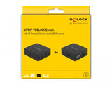 DeLOCK 63395 lyd switch Sort