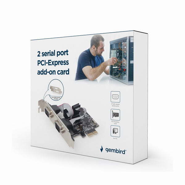 Gembird SPC-22 interface-kort/adapter Intern Seriel